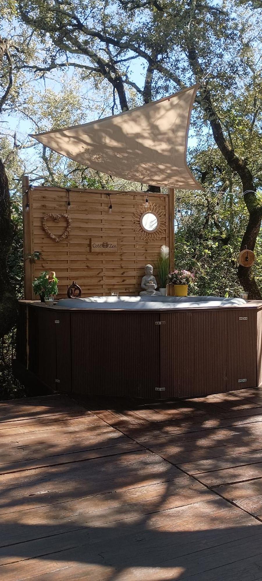 Evasion En Pleine Nature, Tipi Insolite Et Jacuzzi Au Pont Du Gard ! Vers Pont du Gard Kültér fotó